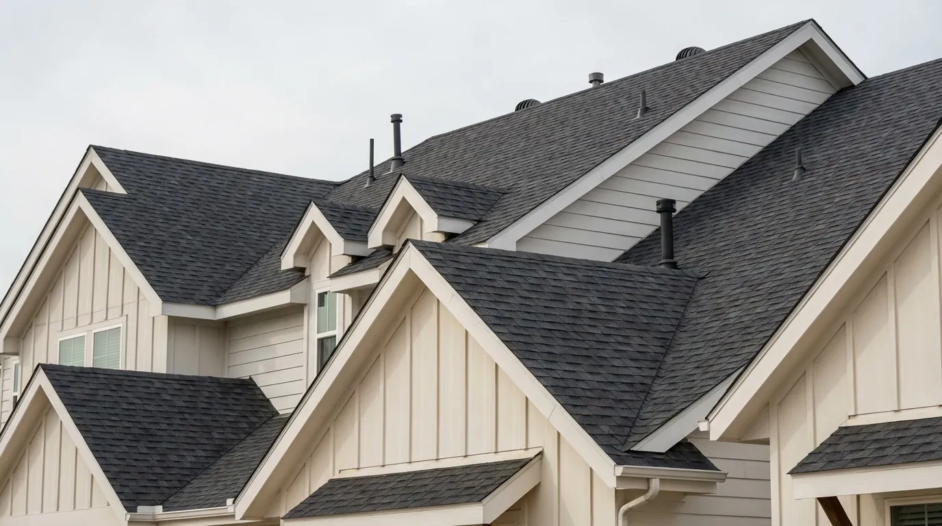 New roof installation on a modern home in Farmers Branch, Dallas County, TX, Under One Roof