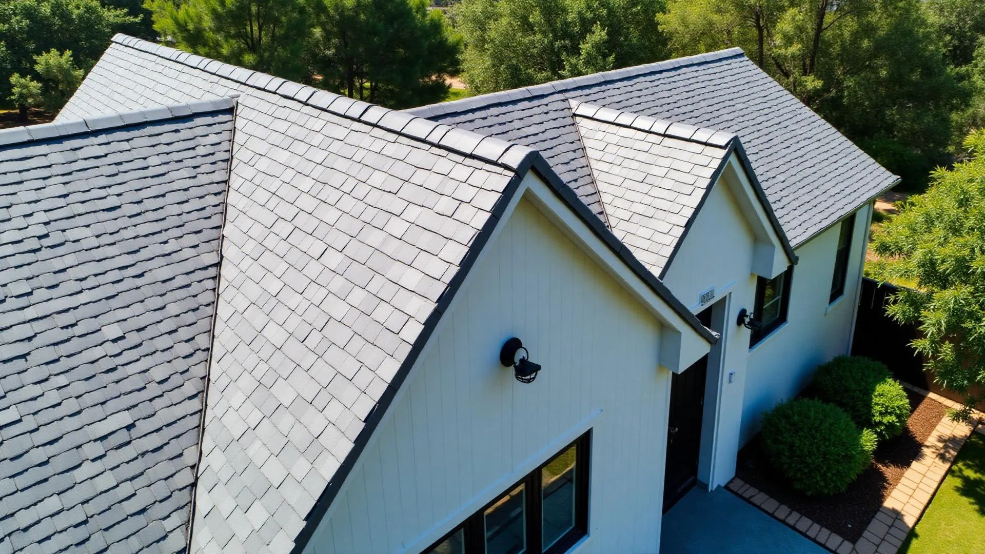 Slate roofing installation in Highland Park, Dallas, TX