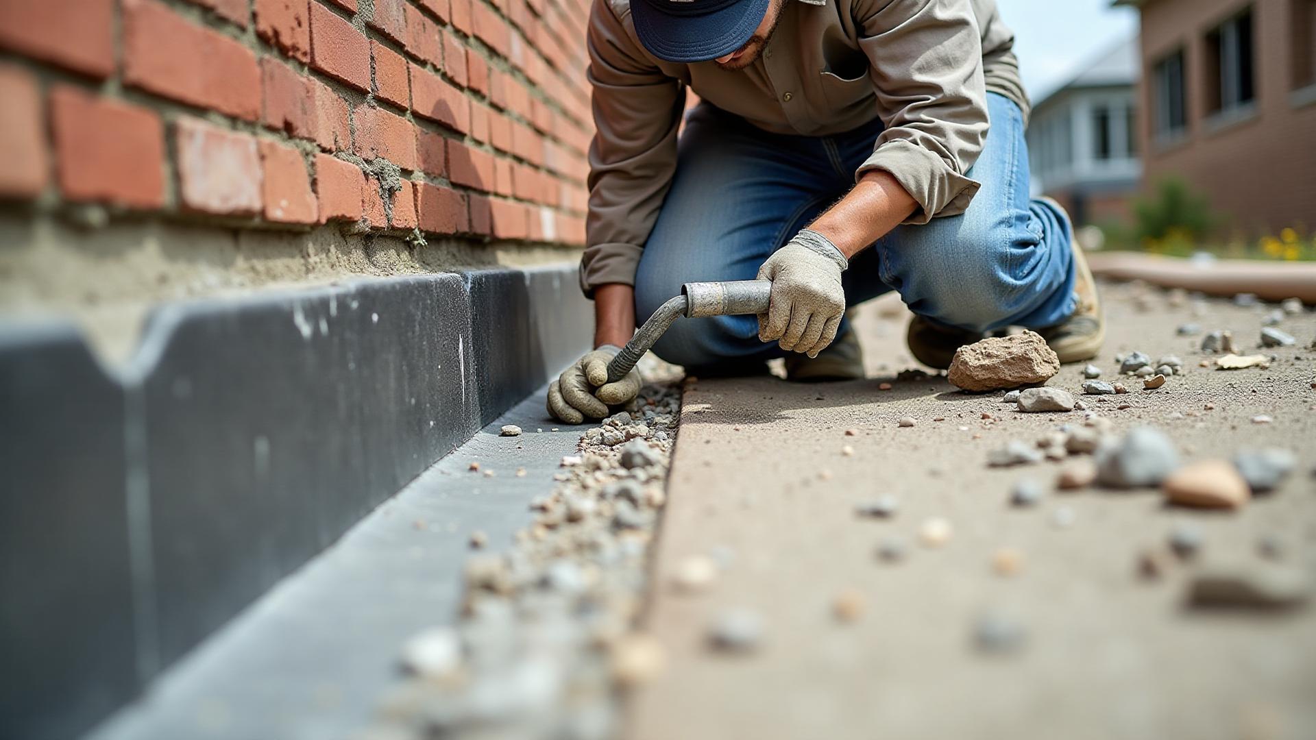 Professional waterproofing services in Dallas protecting foundation and basement