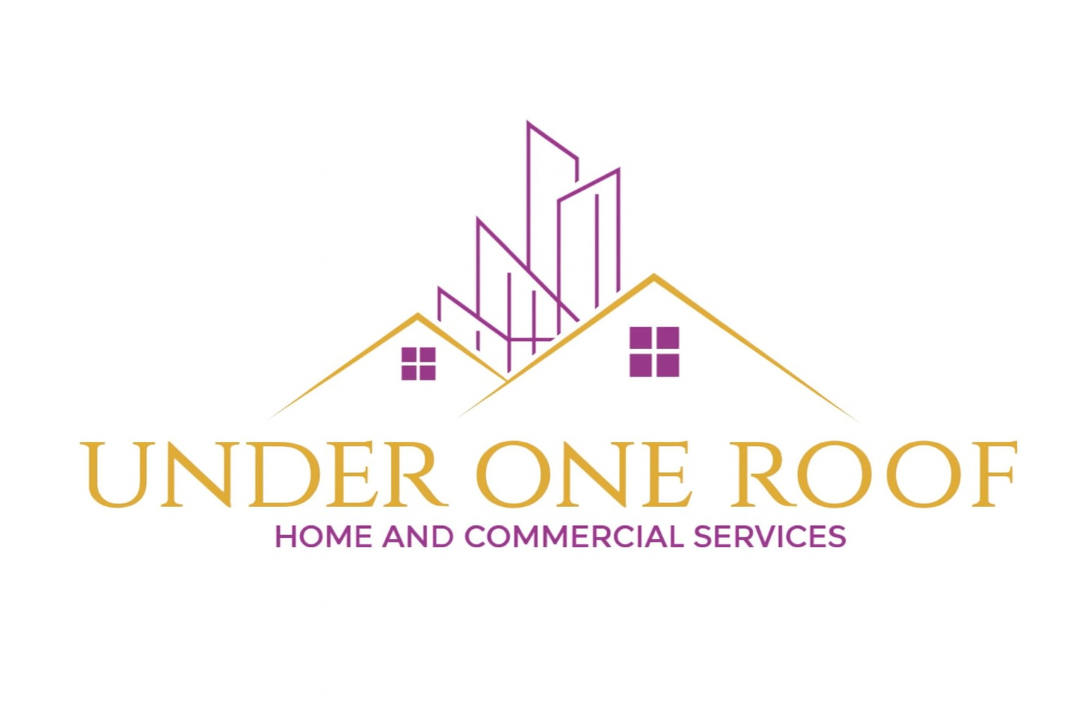 Under One Roof - Home & Commercial Services Logo