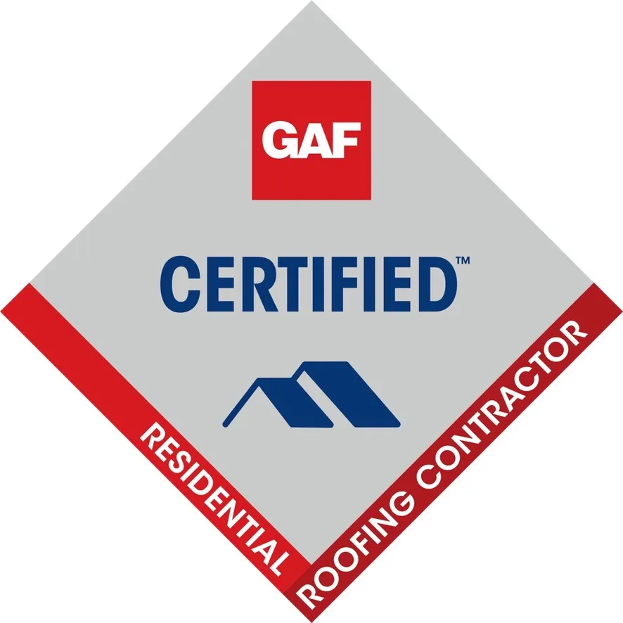 GAF Certified Residential Roofing Contractor Badge