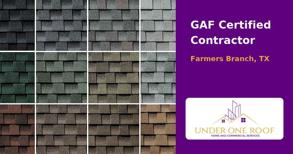 Gaf Rjvc GAF Warranty Benefits Dallas | Golden Pledge | Under One Roof